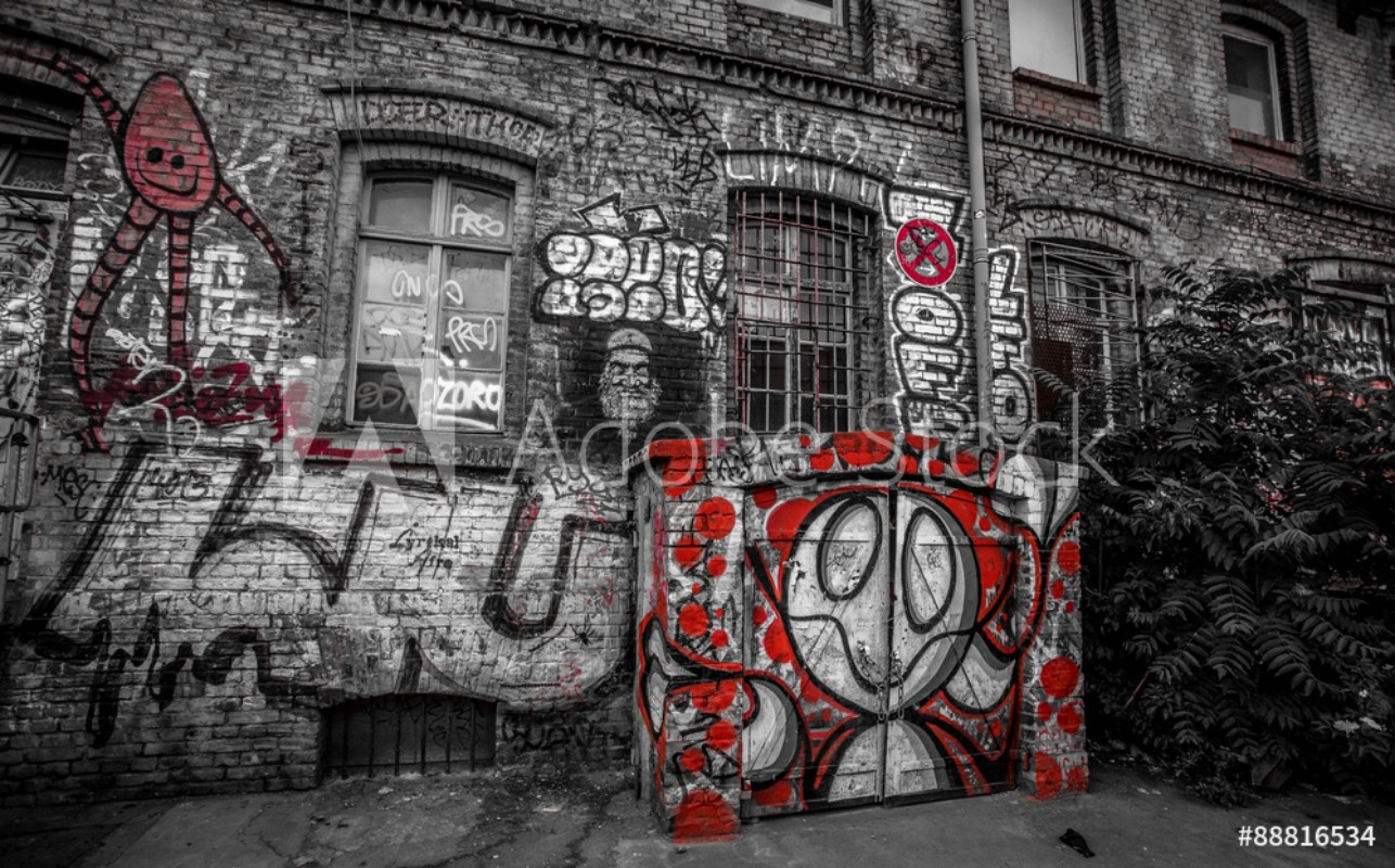 Image de Graffiti in Berlin RED